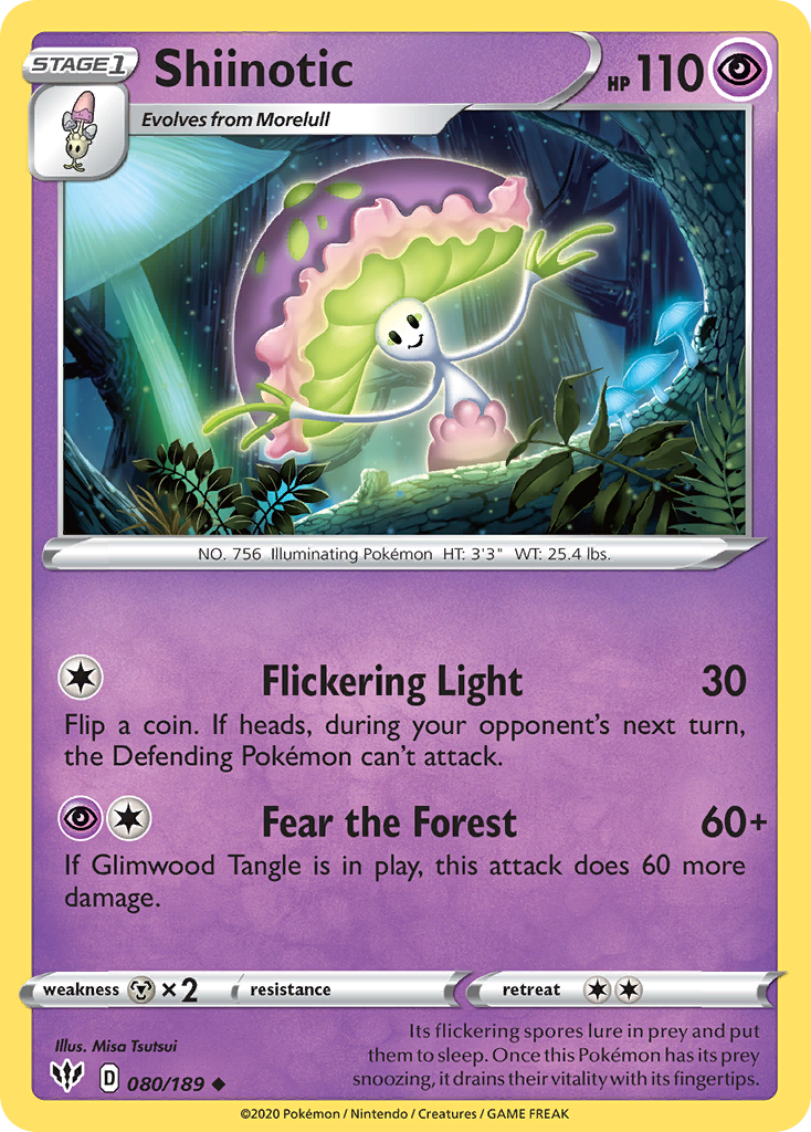 Darkness Ablaze Shiinotic #80/189